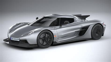 Koenigsegg Jesko Absolut 2020 - 3D Model by SQUIR