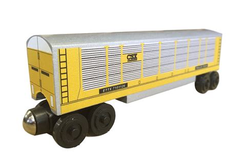 CSX Autorack – The Whittle Shortline Railroad - Wooden Toy Trains!