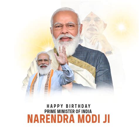 Narendra Modi Birthday Poster - Beat of Life Entertainment