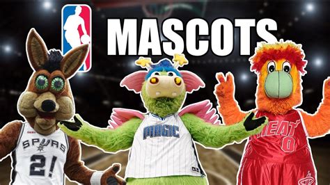 All 30 NBA Team Mascots Ranked - YouTube