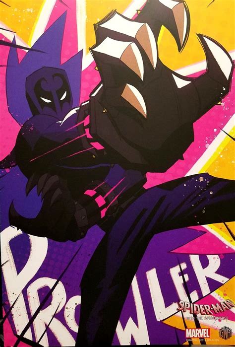 Spider-Verse Prowler 11x16 Art Print Poster (Miles Morales Spider-Man ...