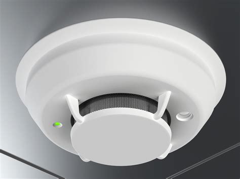 Smart Smoke Detector Fire Alarms 360 Degree Detection High Sensitivity ...