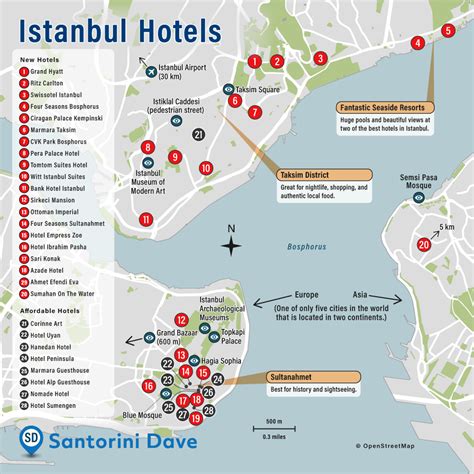 ISTANBUL HOTEL MAP