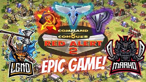 ALL FACTIONS! - Pro 1v1 | Red Alert 2 | Marko vs Lgnd | Command ...