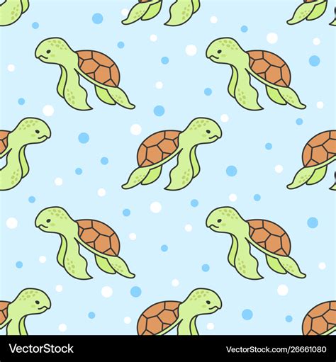 Cute Sea Turtle Wallpaper