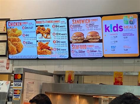 POPEYES LOUISIANA KITCHEN, Arlington - 1100 S Hayes St Ste M108 - Menu ...