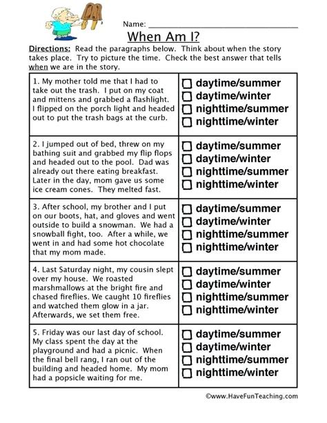 Inferences Worksheet 1 Answers