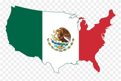 Mexico Flag Png 14, Buy Clip Art - United States Country Outline ...