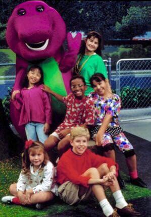 The original Barney cast in 1992 : r/nostalgia