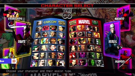 Ultimate Marvel vs. Capcom 3 All Characters (Including DLC) [PS3] - YouTube