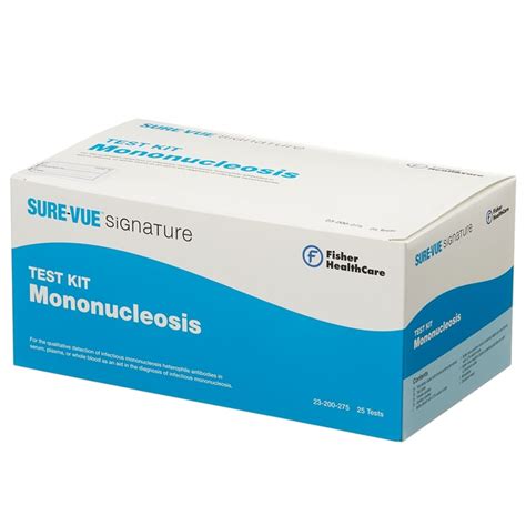 Fisher HealthCare Sure-Vue Signature Mono Test Kit Sure-Vue Signature ...