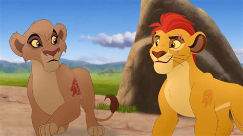 Kion makes Vitani the new Leader of her Lion Guard and gives her the ...