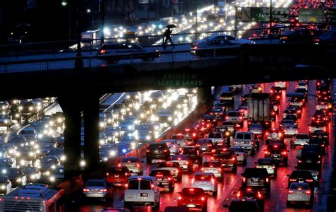 No surprise here: Los Angeles is the world's most traffic-clogged city ...