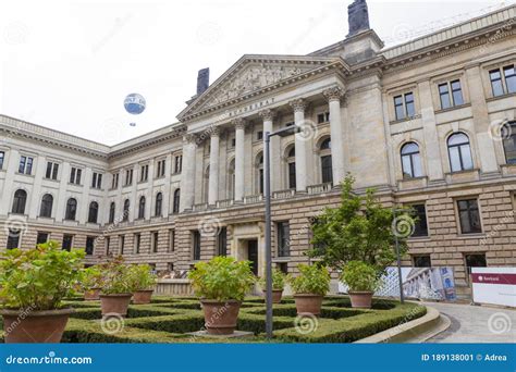 Bundesrat Building and the Front Garden Editorial Photo - Image of ...