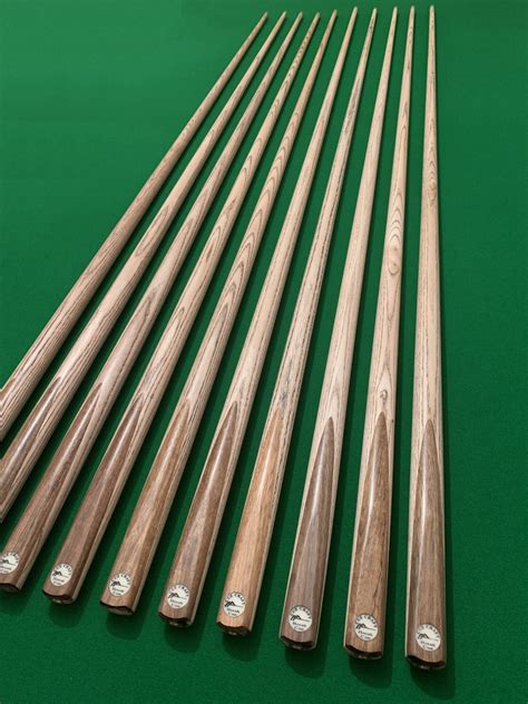 Cue Craft 1pc, 2pc & 3/4 Jointed Break Cues - Fitted with Our Crystal ...