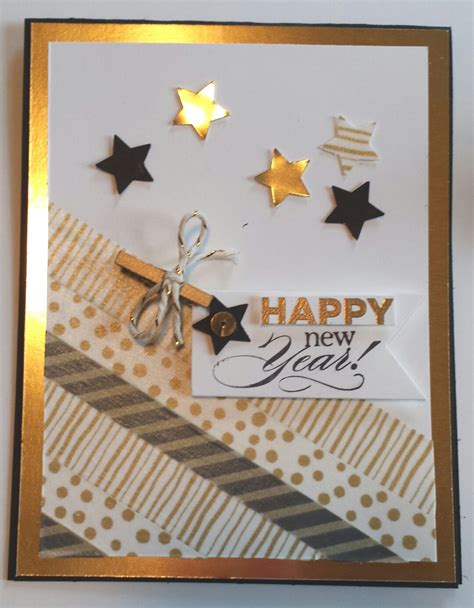 Stampin Up New Years Card Ideas - Pratt Sanda