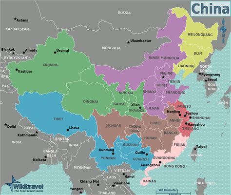 File:Map of China.png - Wikitravel Shared