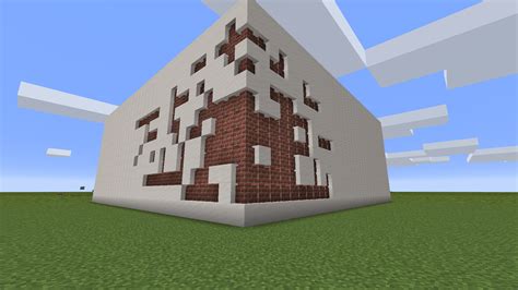 brick walls can be used to make damaged wall : r/Minecraft