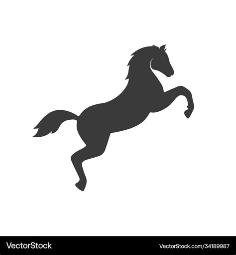 Jumping Horse Icon Images Royalty Free Vector Image | atelier-yuwa.ciao.jp