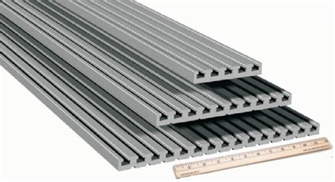 Aluminum Extrusion T Slot Table Plates | Isel USA Inc