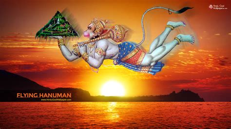 Flying Hanuman Images