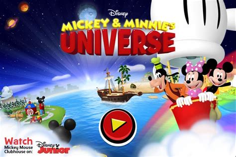 Mickey and Minnie's Universe game | Mickey mouse clubhouse episodes ...