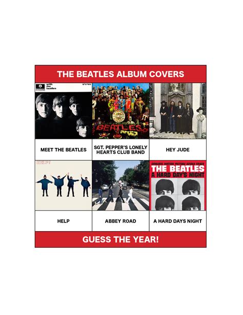 The Beatles Covers – Lauren Strojny’s Design Blog