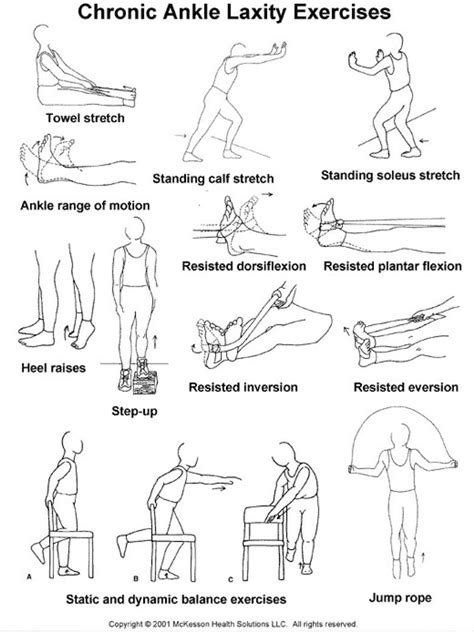 Sprained Ankle Exercises