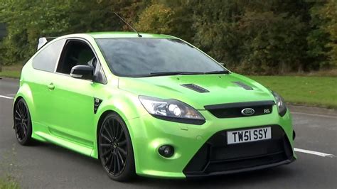 Ford Focus RS Tribute - PURE 5 Cylinder Engine Sound! - YouTube