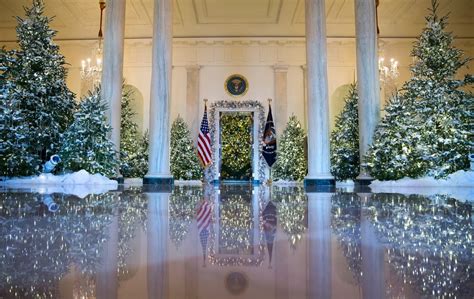 At the White House, the Halls Are Decked for Christmas - The New York Times