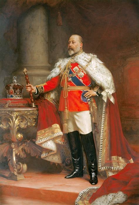 Edward VII... successor to Victoria's throne... gave his name to the ...