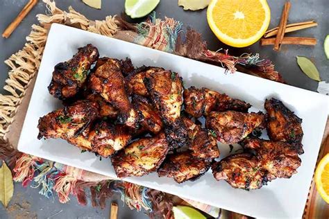 Grilled Jamaican Jerk Chicken Wings Recipe | Foodal | Recipe | Jerk ...