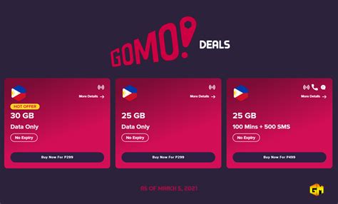 GOMO change the game in connectivity by offering Unlimited Data ...