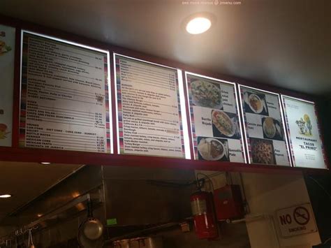 Online Menu of Tacos El Primo Restaurant, Los Angeles, California ...