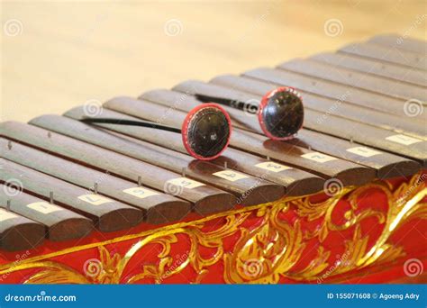 A Gambang, Traditional Music from Java Stock Photo - Image of asian ...