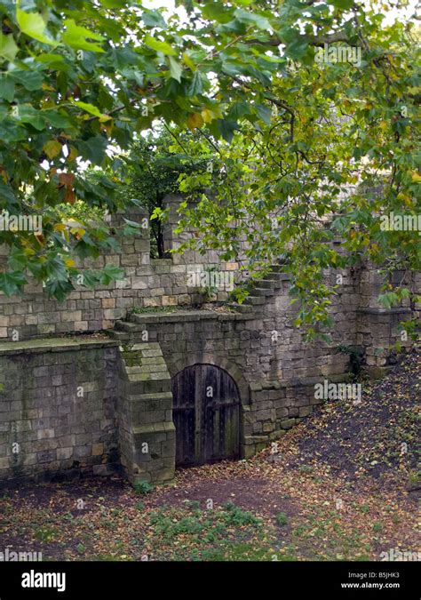 York Roman Walls Stock Photo - Alamy