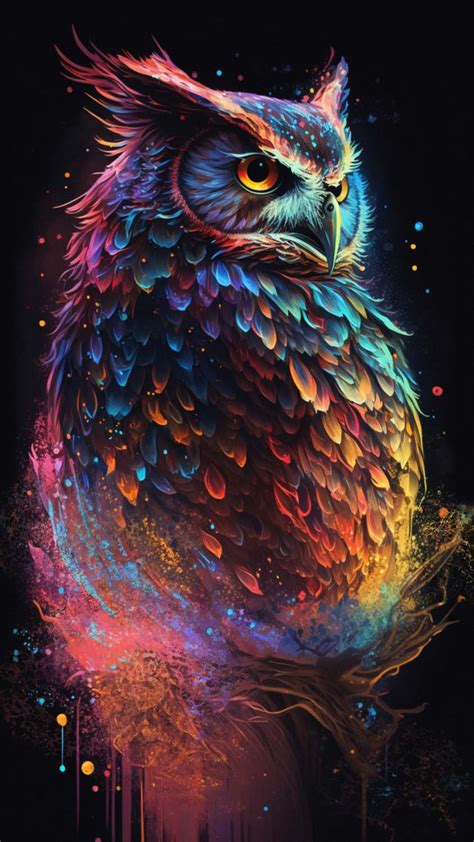 Owl Art IPhone Wallpaper HD - IPhone Wallpapers : iPhone Wallpapers in ...