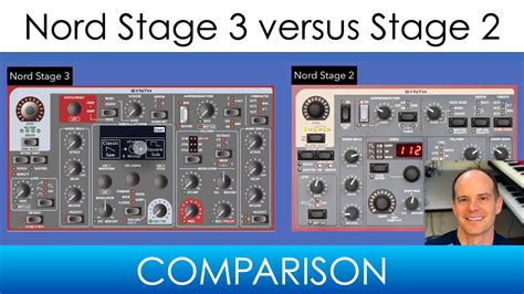 Nord Stage 3 versus Nord Stage 2 Comparison and Feature Details - YouTube