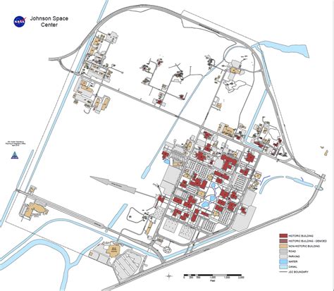 Nasa Jsc Map