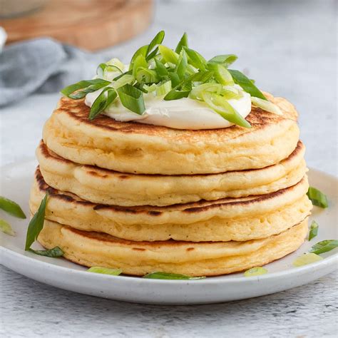 Savoury Cheese Pancakes - A Baking Journey