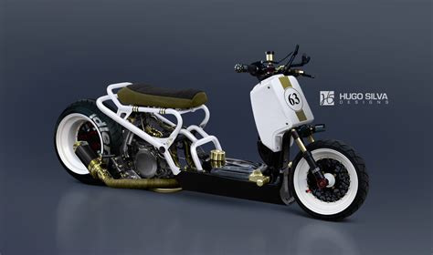 honda ruckus custom by hugosilva on DeviantArt