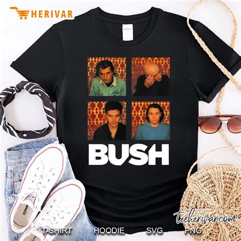 The Four Members Of Bush Band T-Shirts, Hoodies, SVG & PNG | TeeHerivar