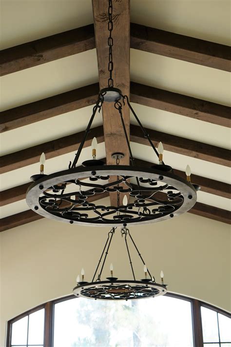 Custom hand forged iron chandeliers made by www.haciendalights.com ...