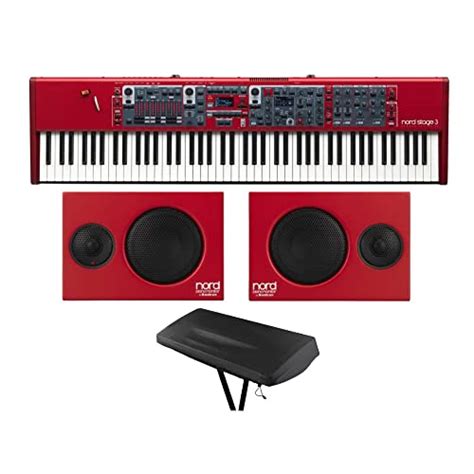 Nord Stage 3 88 88-Key Fully-Weighted Hammer Action Keybed Bundle with ...