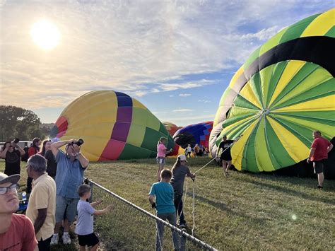 Indianola, the hot air balloon heart of the U.S., hosts the nine-day ...