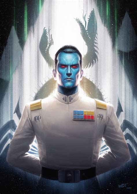 Thrawn by wraithdt on DeviantArt | Star wars painting, Grand admiral ...