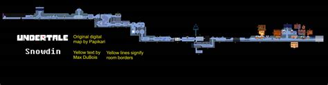 Undertale Snowdin Map - Max DuBois by MaxDuBoisThesis on DeviantArt