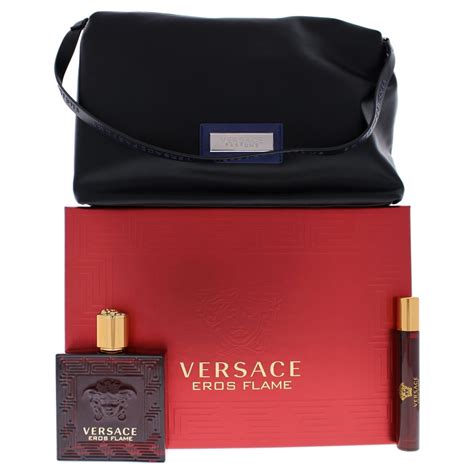 Versace - Versace Eros Flame Cologne Gift Set for Men, 3 Pieces ...