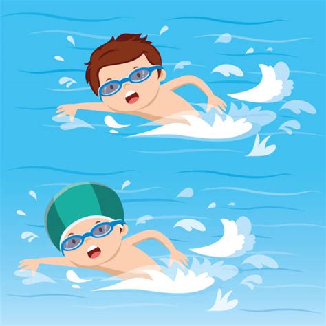 Swimming Lesson Illustrations, Royalty-Free Vector Graphics & Clip Art ...