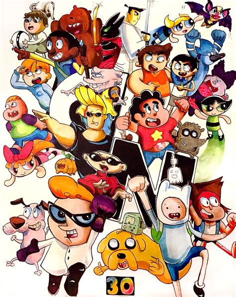 Cartoon Network 30th Anniversary by Mariolord07 on DeviantArt